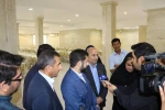 به مناسبت روز کار آفرینی و آموزشهای فنی و حرفه ای پنج پروژه بزرگ کارگاهی و آزمایشگاهی در استان خوزستان با حضور رئیس دانشگاه افتتاح گردید 9
