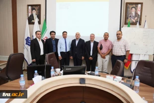 The first joint applied research workshop by professors and faculty members of Technical and Vocational University and Northern Technical University of Iraq, was held at the Shariati College. 5
