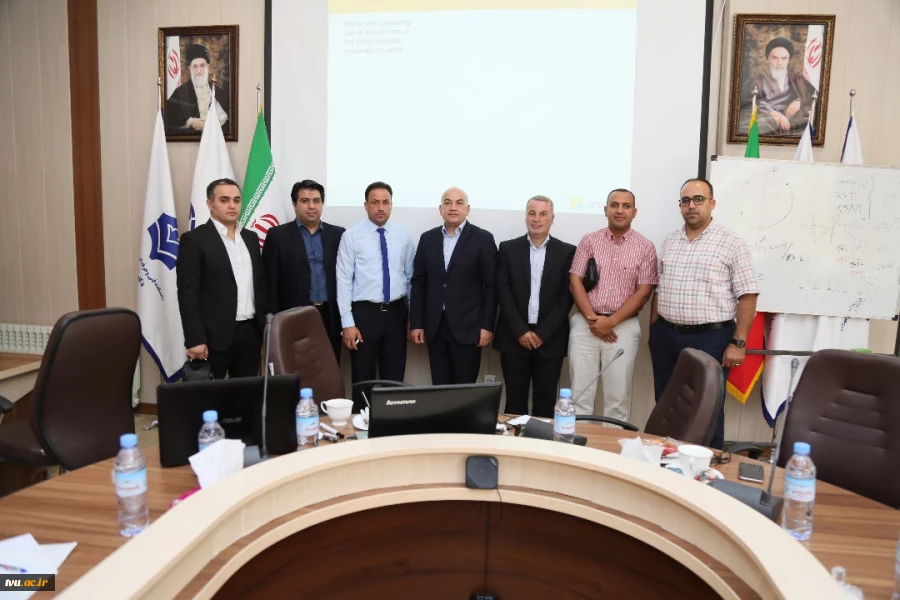 The first joint applied research workshop by professors and faculty members of Technical and Vocational University and Northern Technical University of Iraq, was held at the Shariati College. 5