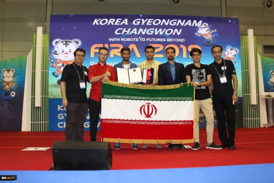 Robotics Team of Shahid Shamsipour Faculty
Became the Vice Champion of the Student Category at the FIRA Roboworld Cup 2019
 6