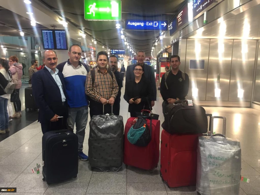Deployment of the First Group of Faculty Members to Germany 2
