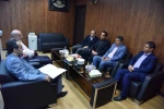 ملاقات دکتر صالحی عمران با دکتر کیانی رئیس سازمان مدیریت صنعتی و گقتگو پیرامون همکاری های مشترک بین المللی 2