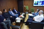 ملاقات دکتر صالحی عمران با دکتر کیانی رئیس سازمان مدیریت صنعتی و گقتگو پیرامون همکاری های مشترک بین المللی 3