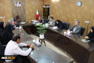 بازدید گروه نظارت و ارزیابی و تضمین کیفیت استان از آموزشکده دختران نجف آباد  2