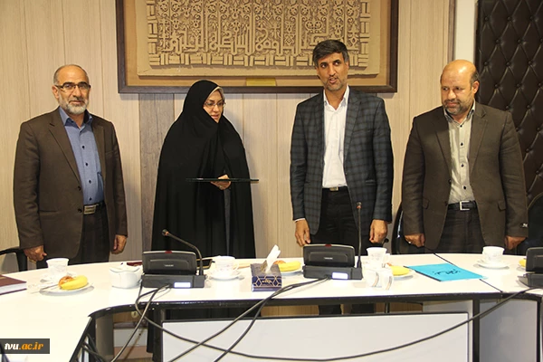 مراسم معارفه مسئول کانون بسیج اساتید دانشکده فنی و حرفه ای دختران تهران ولی عصر(عج) برگزار شد.
 8
