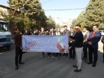 حضور کارکنان ، اساتید و دانشجویان  دانشگاه فنی و حرفه ای استان قزوین در راهپیمایی روز 13 آبان 4