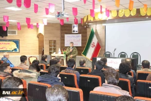 جلسه پرسش و پاسخ مسئولین دانشگاه فنی و حرفه ای شهید مفتح همدان با دانشجویان به مناسبت روز دانشجو 2