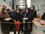 افتتاح نمایشگاه دائمی دستاوردهای دانشجویان توسط دکتر رقیه اشرفی سرپرست آموزشکده فنی و حرفه ای دختران ارومیه در اولین روز هفته پژوهش 5