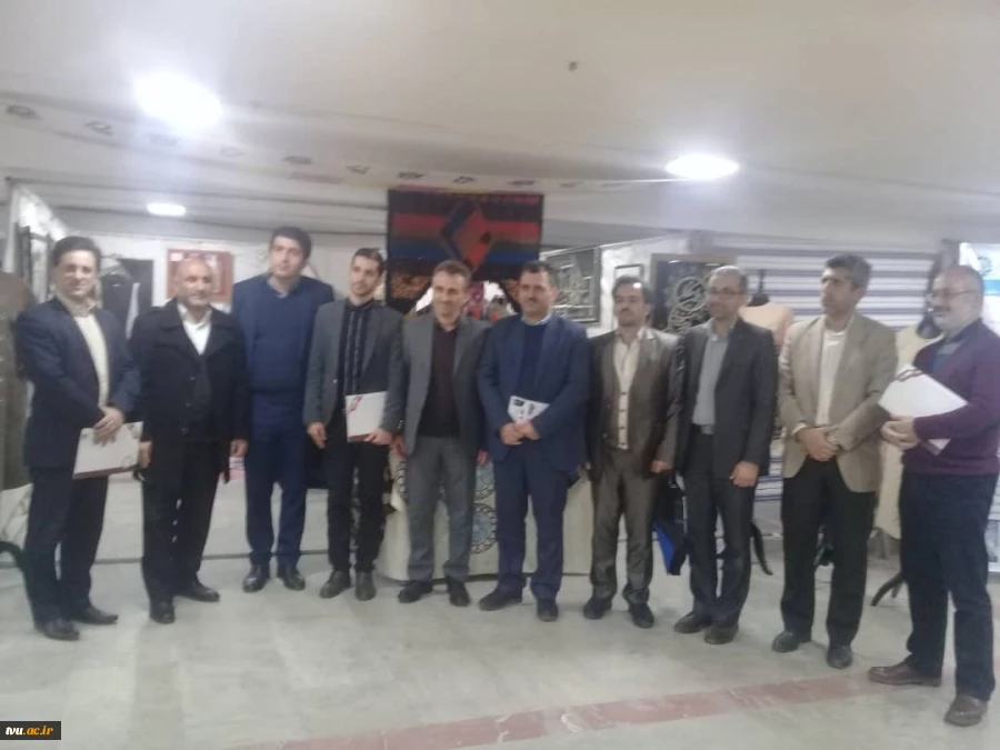 برگزاری کارگاه آموزشی توسط اساتید آموزشکده فنی دختران آمل در نمایشگاه دستاوردهای دانشجویی دانشگاه فنی استان مازندران به مناسبت هفته پژوهش 9