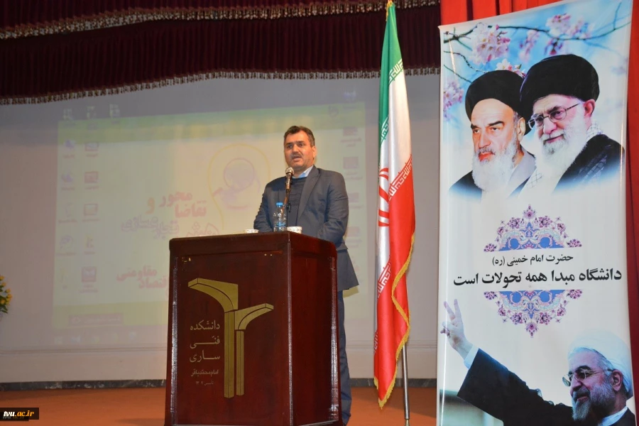 اساتید و دانشجویان برتر دانشگاه فنی و حرفه ای مازندران در حوزه پژوهش در ساری تقدیر شدند 3