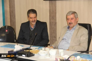 نشست مشترک معاونین آموزشی و اداری مالی دانشگاه با روسا و اعضای هیات علمی آموزشکده های کشاورزی در دانشکده ولیعصر   4