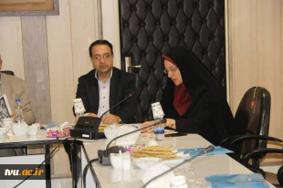 نشست مشترک معاونین آموزشی و اداری مالی دانشگاه با روسا و اعضای هیات علمی آموزشکده های کشاورزی در دانشکده ولیعصر   7