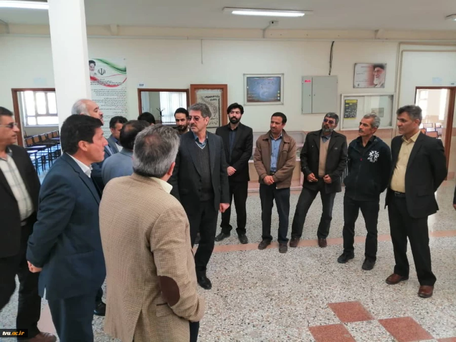 بازدید دکتر زمانی معاونت اداری مالی دانشگاه فنی و حرفه ای از مراکز استان خراسان جنوبی 6