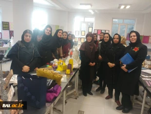 برگزاری ژوژمان رشته گرافیک با حضور مسئولین آموزشکده فنی و حرفه ای دختران ارومیه 4