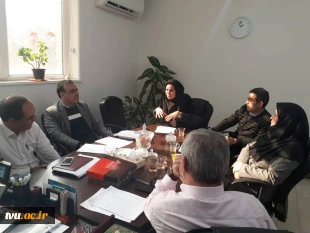 نشست مشترک معاونین محترم آموزشی و پژوهشی دانشگاه در خصوص شیوه نامه اجرای فرصت مطالعاتی اعضای هیات علمی 5