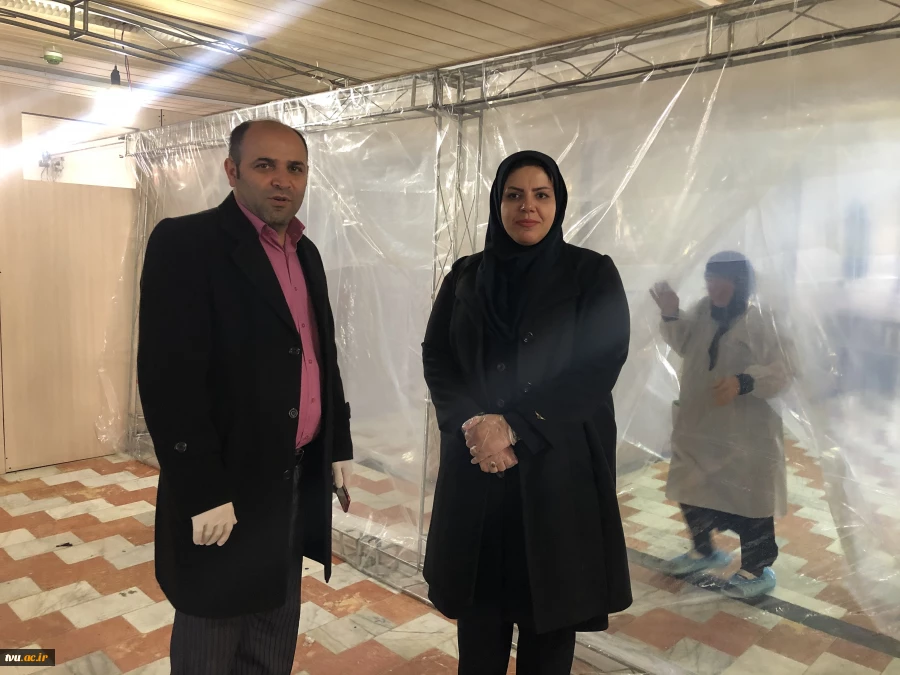 راه اندازی کارگاه تولید ماسک و گان آموزشکده فنی و حرفه ای دختران آمل 12