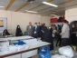 بازدید مهندس سیدعلی آقازاده استاندار مرکزی از کارگاه تولید ماسک دانشگاه فنی و حرفه ای استان مرکزی واحد دختران اراک (اطهر)