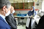 بازدید دکتر صالحی عمران از کارگاه های تولید ماسک دانشکده فنی و حر فه ای دکتر شریعتی با حضور واحد مرکزی خبر 6