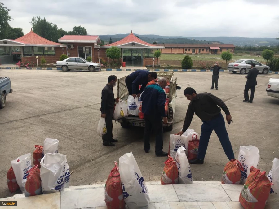 مشارکت آموزشکده کشاورزی ساری در رزمایش کمک مومنانه 5