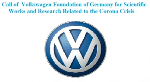 Call of Volkswagen Foundation of Germany for Scientific Works and Research Related to the Corona Crisis 2