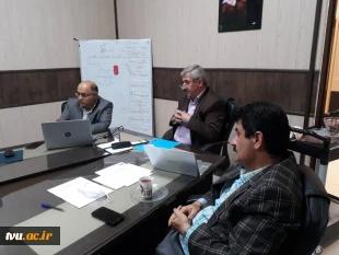 برگزاری جلسه هم اندیشی دفتر نظارت و ارزیابی با حوزه معاونت آموزشی دانشگاه  2
