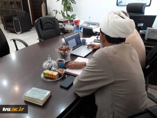وبینار " تبیین مسائل فنی و آیین نامه ای مرتبط با آزمون ترم 982" به میزبانی دانشکده فنی و حرفه ای دختران تهران ولی عصر(عج)  2