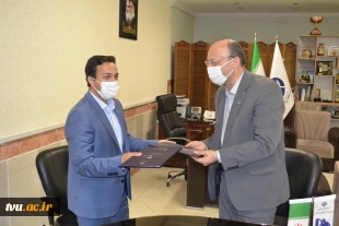امضاء تفاهم نامه همکاری فیمابین دانشگاه فنی و حرفه ای استان آذربایجان شرقی و اداره کل میراث فرهنگی، صنایع دستی و گردشگری آذربایجان شرقی 9