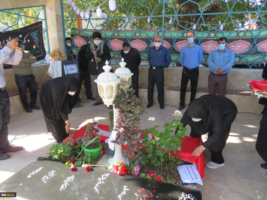 آئین نمادین پرچم گردانی بارگاه ملکوتی حضرت زینب و حضرت رقیه (س)  در آموزشکده فنی و حرفه ای قدسیه ساری 3