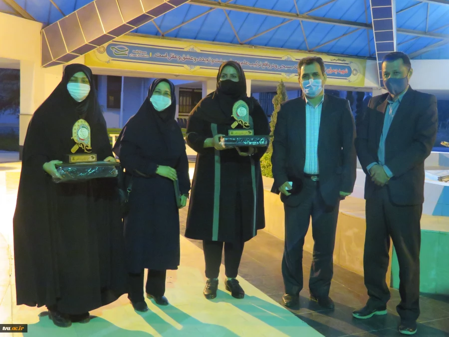 تقدیر بسیج دانشجویی استان مازندران از زحمات دانشگاه فنی و حرفه ای  استان مازندران و آموزشکده های دختران استان در راستای مقابله با کرونا 3