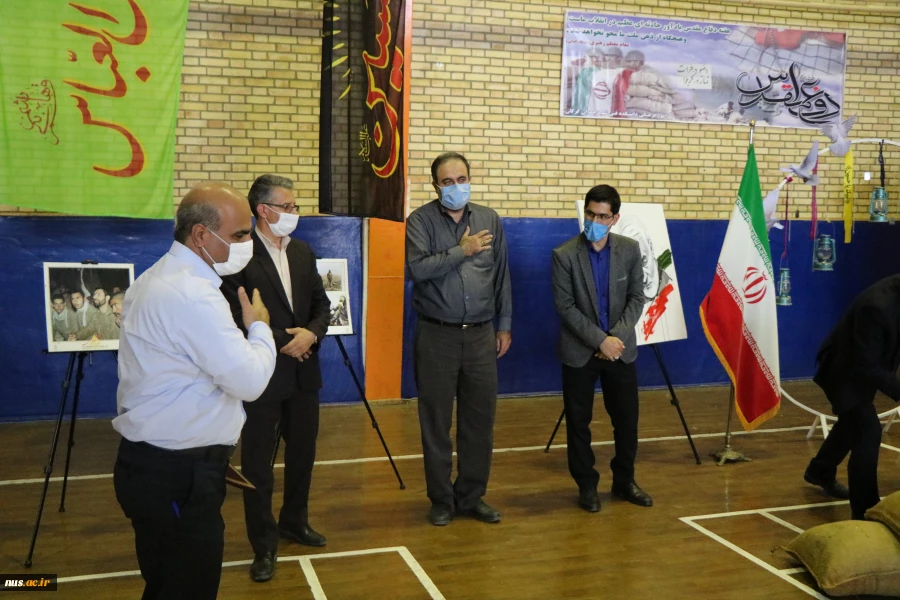 برگزاری مراسم بزرگداشت هفته دفاع مقدس درآموزشکده فنی و حرفه ای شهید چمران گرگان( استان گلستان) 2
