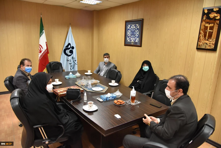 دیدار دکتر جهانشاهی معاون پژوهش و فناوری با روسای دانشکده تهران 3