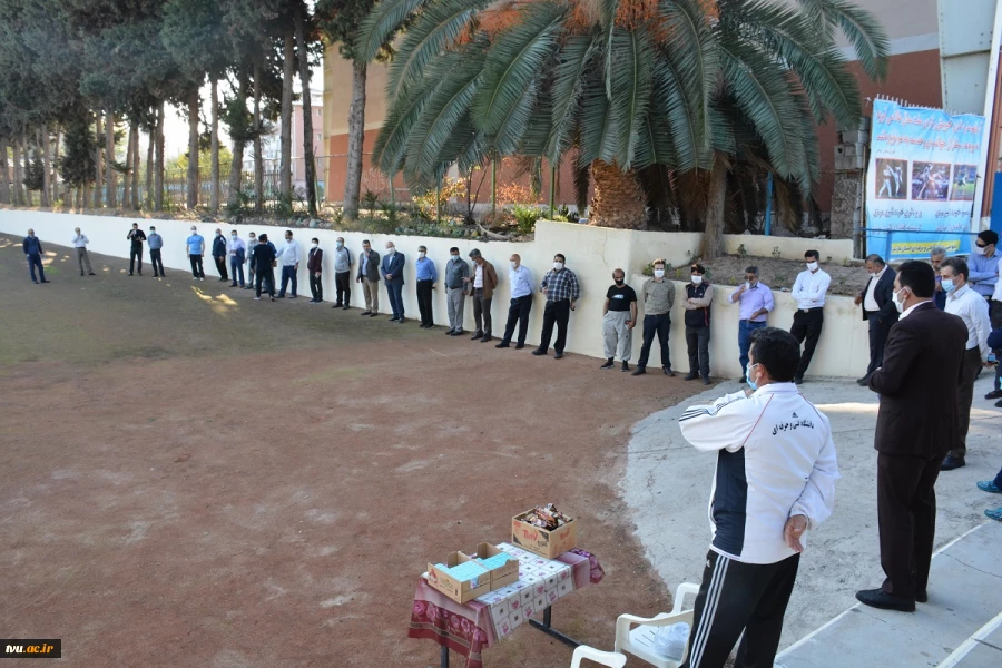 پیاده روی صبحگاهی به مناسبت هفته تربیت بدنی در دانشکده فنی و حرفه ای امام محمد باقر(ع) ساری 8