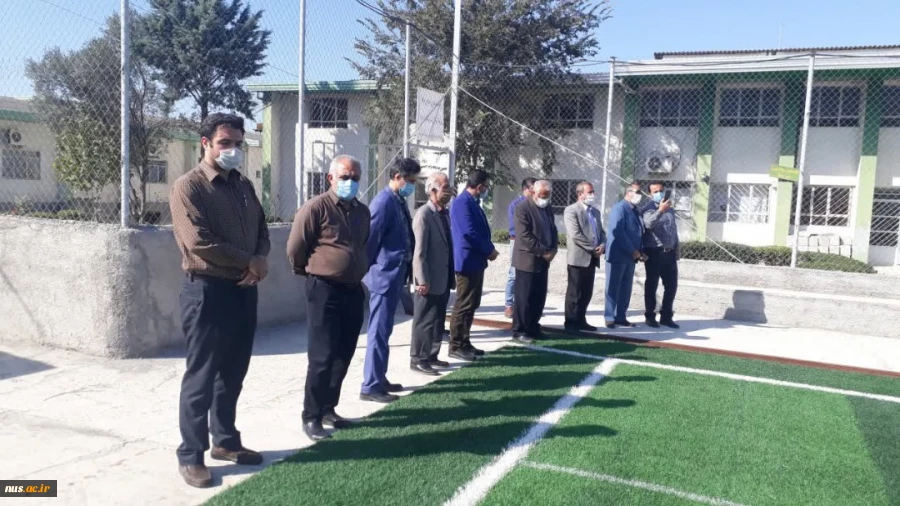 افزایش ۳۰۰۰ متری سرانه ورزشی دانشگاه با افتتاح همزمان پروژه های ورزشی در هفته تربیت بدنی 3