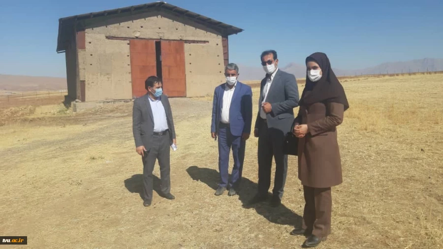 رایزنی ریاست دانشگاه فنی استان  و  دانشکده فنی دختران خرم آباد درخصوص بررسی زمین های موجود جهت احداث آموزشکده فنی شهرستان دلفان با حضور فرماندار نورآباد آقای بهمنی و معاون اقتصادی فرمانداری 3