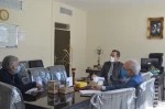 جلسه مشترک دانشگاه فنی و حرفه ای استان یزد و بنیاد نخبگان در روز یکشنبه مورخ 11 آبان 1399  2