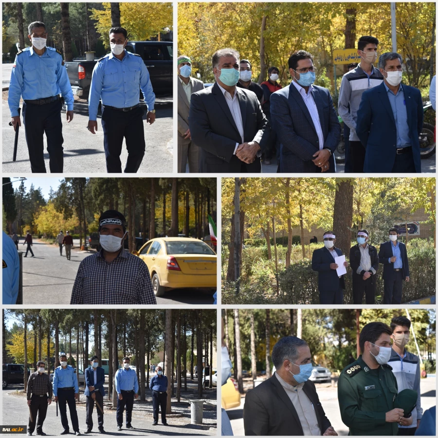 رزمایش حفاظت از مقر در دانشگاه فنی و حرفه ای استان کرمان برگزار شد 5