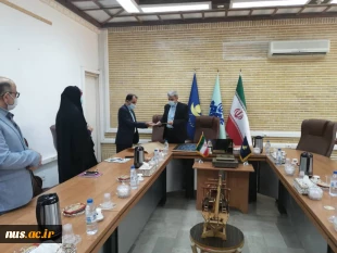 نشست رئیس دانشگاه فنی و حرفه ای استان بوشهر با مدیرکل صدا و سیمای مرکز بوشهر 8