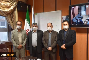 نشست هم‌اندیشی دکتر دل خوش نماینده صومعه سرا با دکتر رسول شمشادی رئیس دانشگاه فنی حرفه ای استان گیلان 5