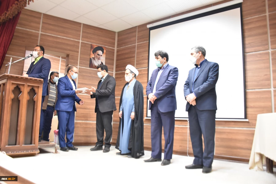 برگزاری مراسم تکریم و معارفه ریاست دانشگاه فنی حرفه ای استان یزد  5