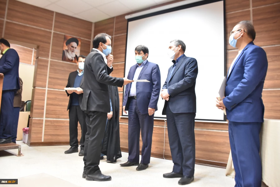 برگزاری مراسم تکریم و معارفه ریاست دانشگاه فنی حرفه ای استان یزد  7