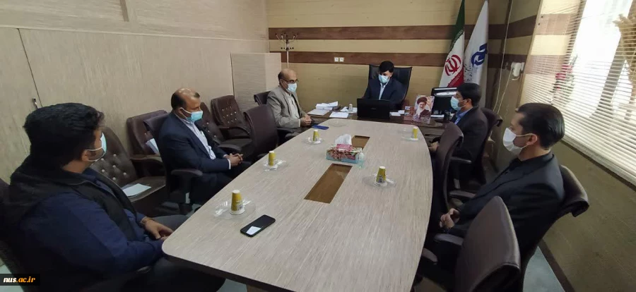 بخشدار مرکزی با مسئولین آموزشکده ی فنی لارستان دیدار نمودند 3
