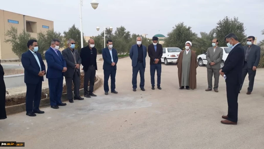 حضور فرماندار ویژه شهرستان در آموزشکده فنی و حرفه ای طبس 3