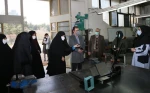 بازدید دکتر جهانشاهی معاون پژوهش و فناوری دانشگاه فنی و حرفه ای از امکانات آموزشی و پژوهشی دانشکده دکتر شریعتی همزمان با برگزاری آیین اختتامیه هفته پژوهش این دانشکده 8