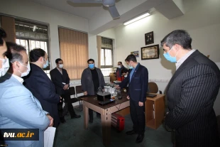 بازدید معاون پژوهشی و فناوری دانشگاه فنی و حرفه ای از دانشکده فنی انقلاب اسلامی 7