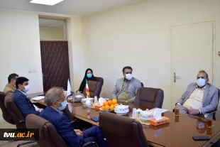 نشست مشترک سرپرست دانشگاه فنی و حرفه ای استان کرمان با مدیرکل محترم سازمان فنی و حرفه ای استان 5