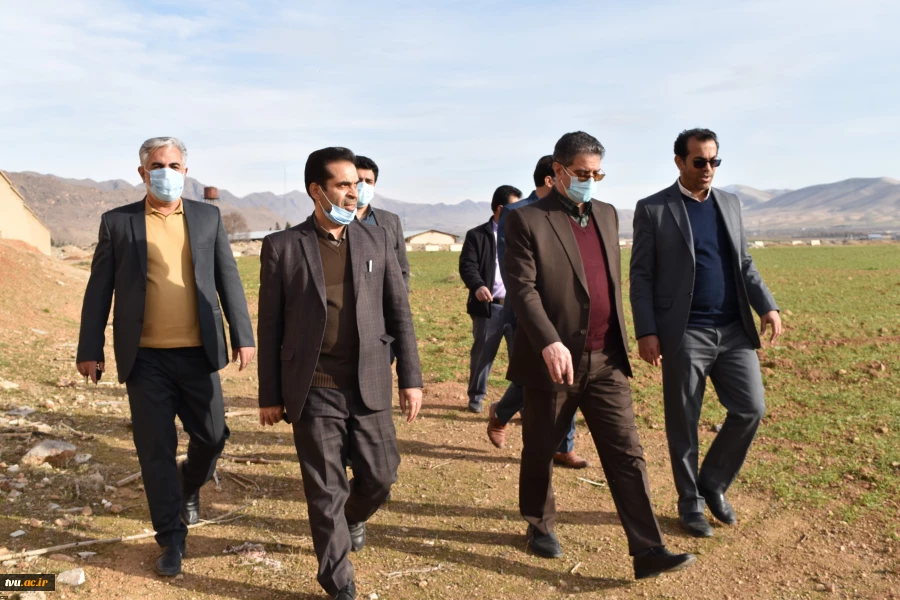 بازدید دکتر زمانی معاون اداری مالی و منابع انسانی سازمان مرکزی دانشگاه فنی و حرفه ای از دانشگاه فنی و حرفه ای استان لرستان 2