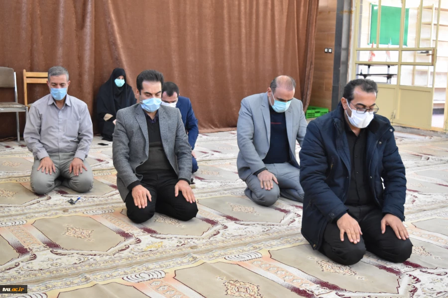 نشست وبیناری ستاد اقامه نماز استان لرستان در دانشکده فنی و حرفه ای پسران خرم آباد 5