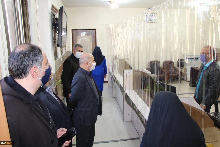 بازدید ریاست دانشگاه فنی وحرفه ای کشور جناب آقای دکتر صالحی عمران از آموزشکده دختران نجف آباد 7
