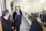بازدید ریاست دانشگاه فنی وحرفه ای کشور جناب آقای دکتر صالحی عمران از آموزشکده دختران نجف آباد 2