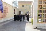 بازدید ریاست دانشگاه فنی وحرفه ای کشور جناب آقای دکتر صالحی عمران از آموزشکده دختران نجف آباد 8